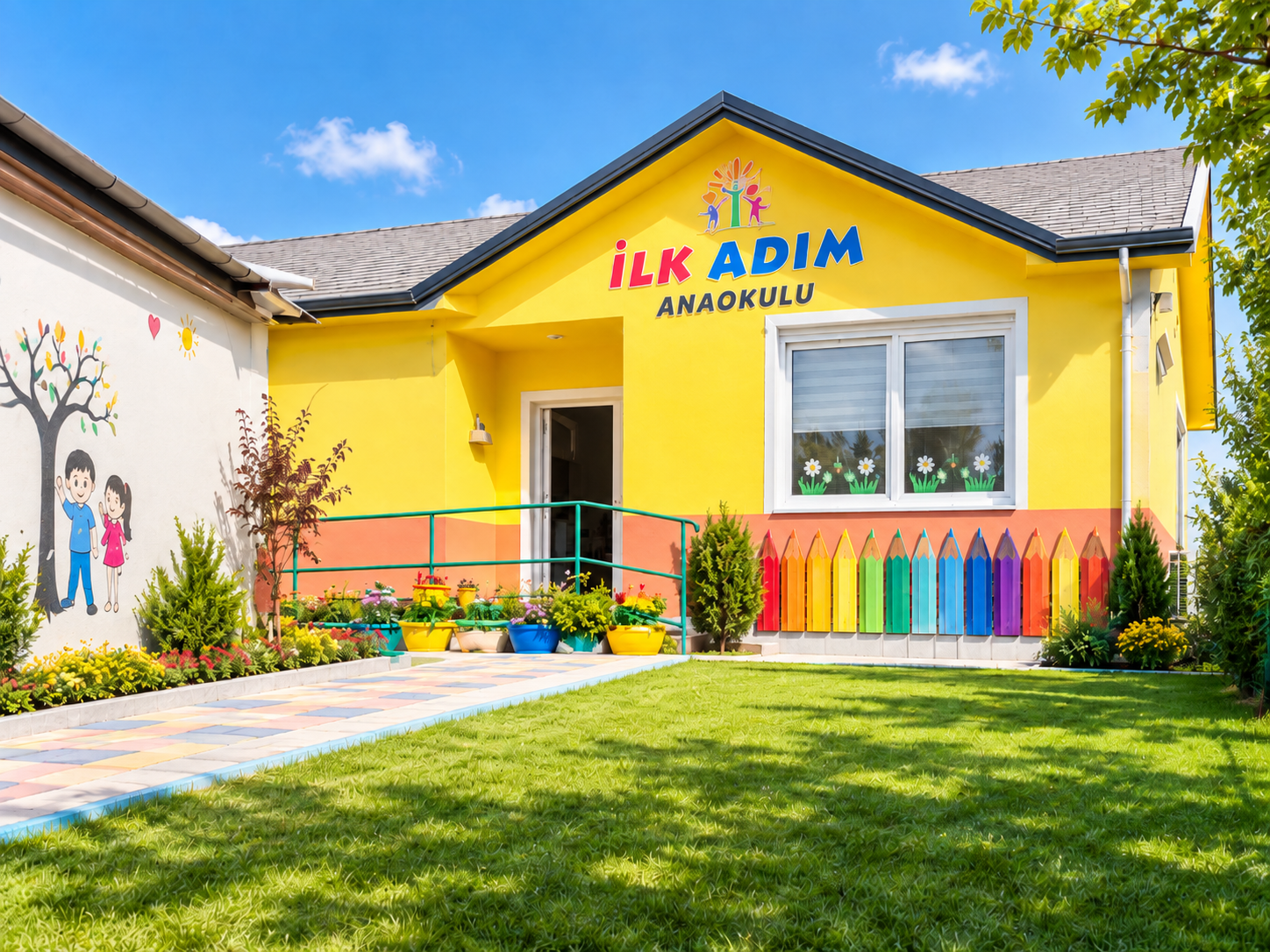 İlk Adım Anaokulu Kampüsü ve Bahçesi